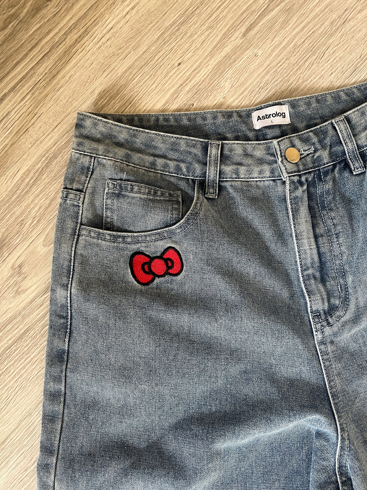 H-Kitty Baggy Jeans