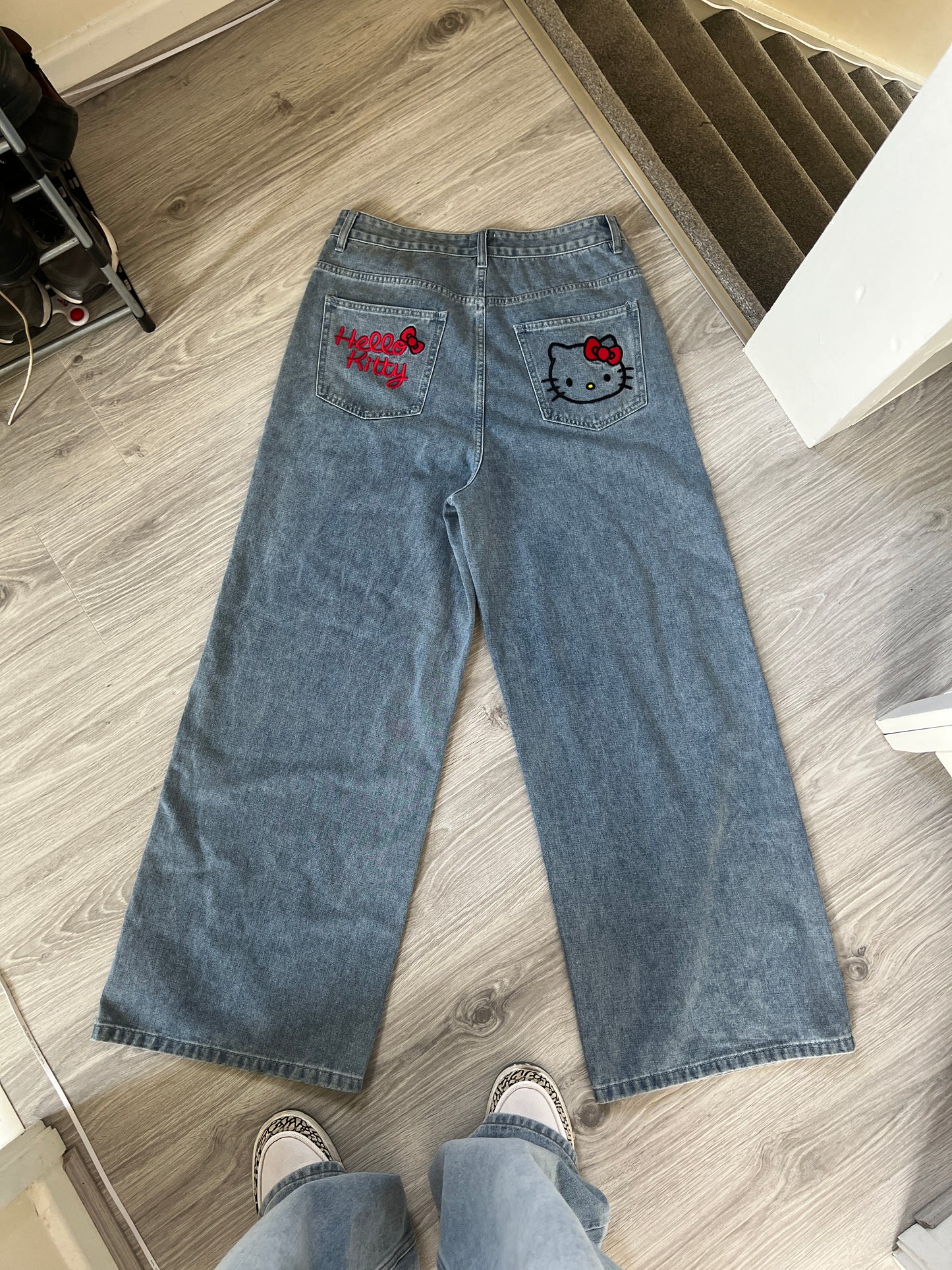 H-Kitty Baggy Jeans