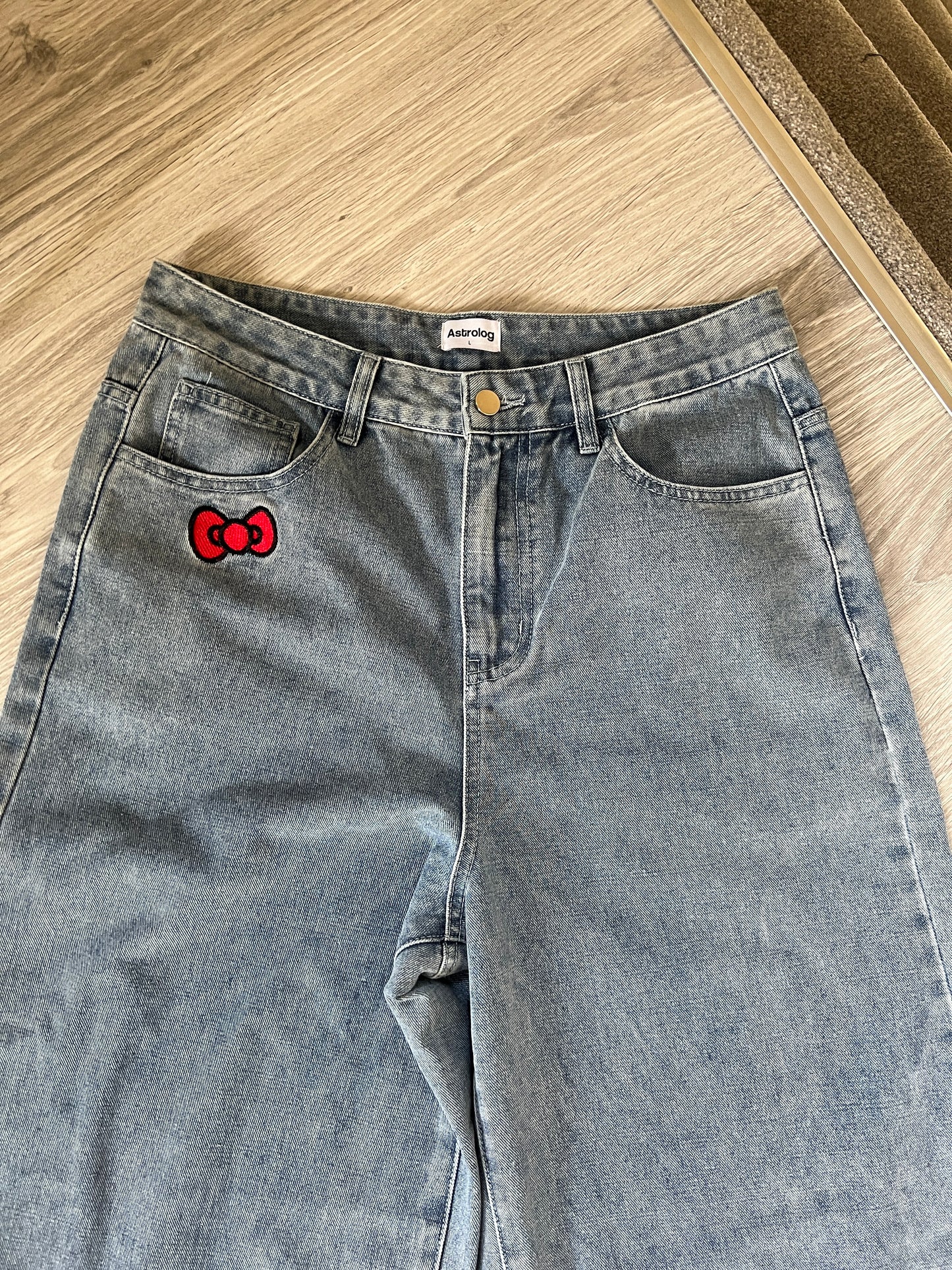 H-Kitty Baggy Jeans