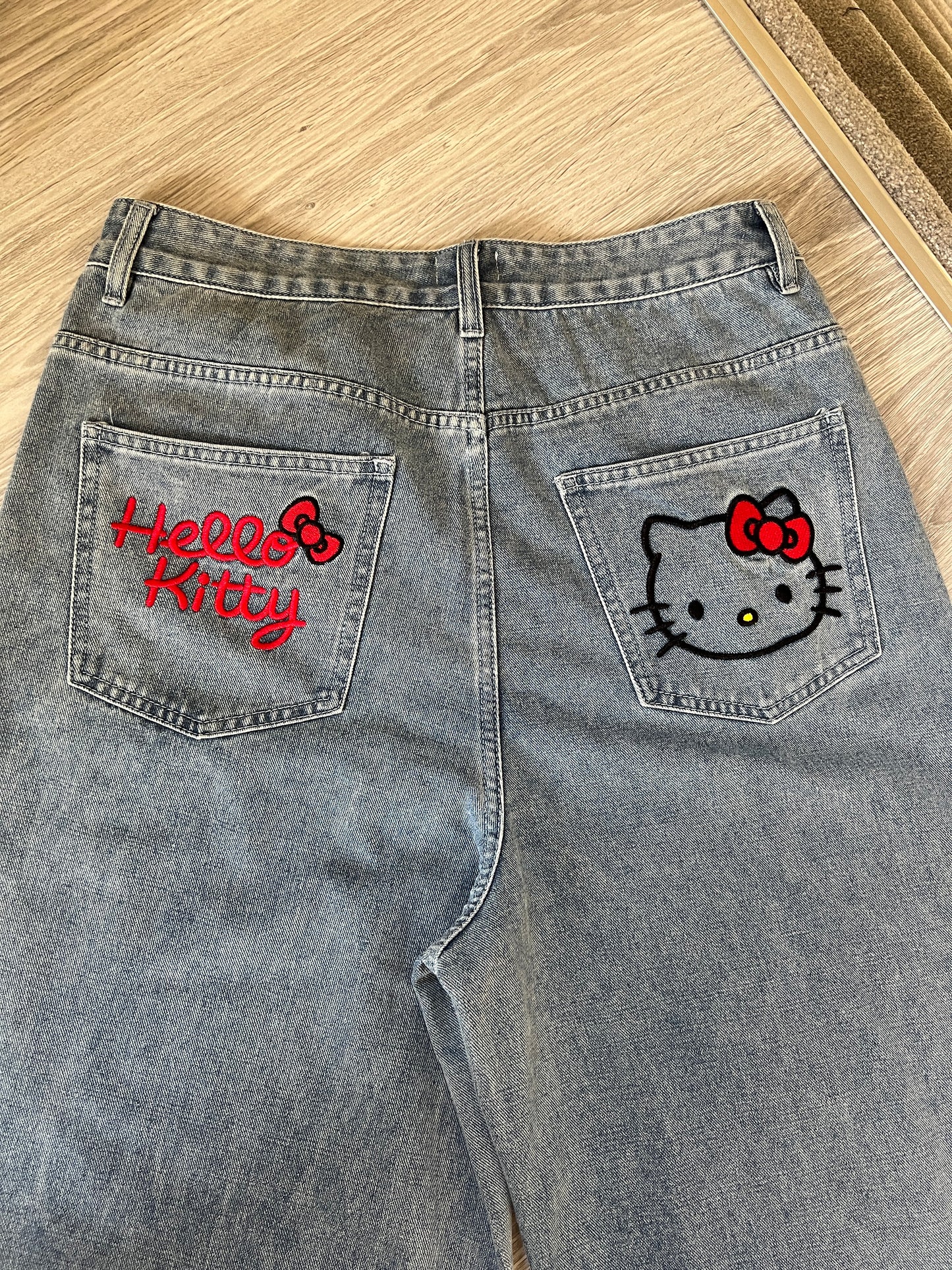 H-Kitty Baggy Jeans